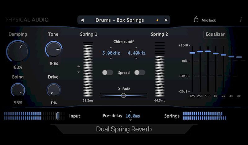 Physical Audio Dual Spring Reverb + ключ